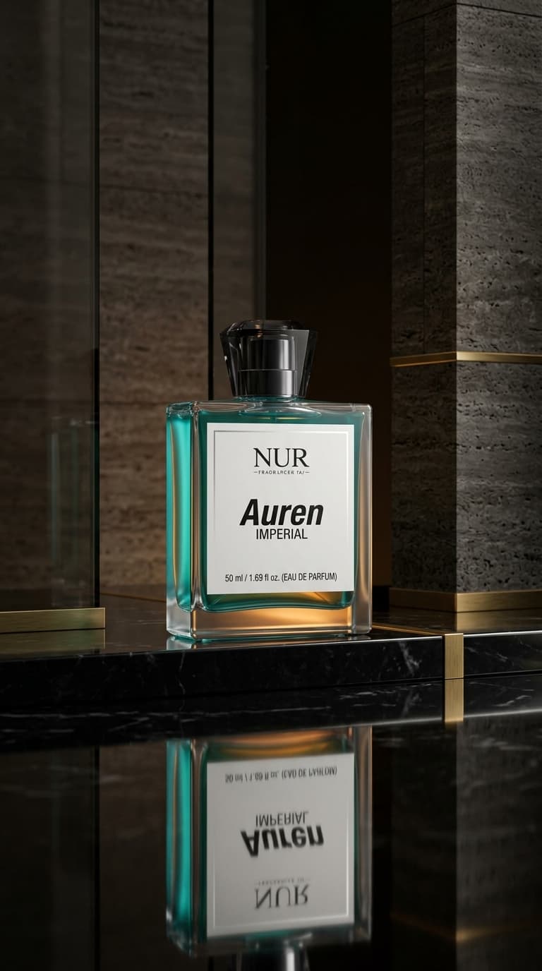 Perfume bottle in architectural … 20260924035111
